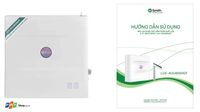 Top 1 so sánh giá Máy lọc nước RO nóng nguội AOSmith LUX-AOU800HOT 2 lõi - Tìm sản phẩm giá rẻ nhất - Ảnh 17