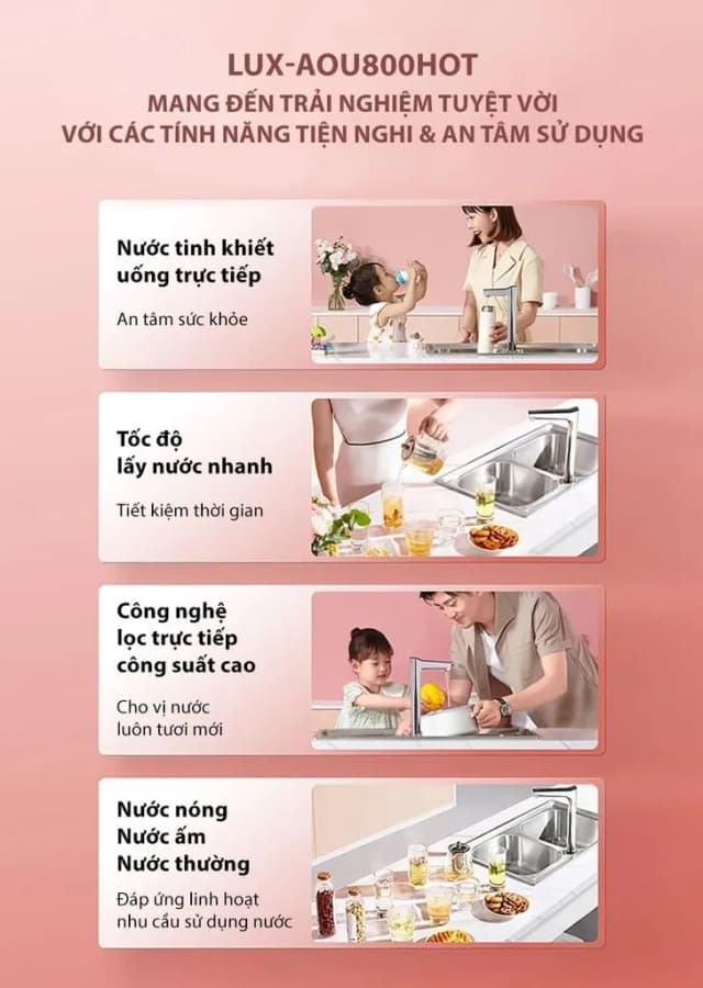 Top 1 so sánh giá Máy lọc nước RO nóng nguội AOSmith LUX-AOU800HOT 2 lõi - Tìm sản phẩm giá rẻ nhất - Ảnh 19