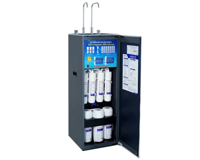 So sánh giá Máy lọc nước RO nóng nguội Hydrogen Sanaky SNK-TV2HK40 11 lõi rẻ nhất? - Ảnh 4