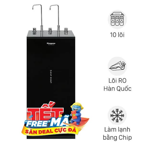 So sánh giá Máy lọc nước RO nóng nguội lạnh Hydrogen Kangaroo KG10A12 10 lõi rẻ nhất? - Ảnh 9