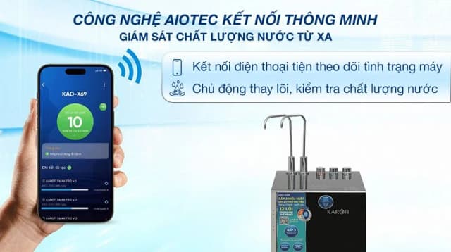 So sánh giá Máy lọc nước RO nóng nguội lạnh Hydrogen Karofi KAD-X69 12 lõi rẻ nhất? - Ảnh 19