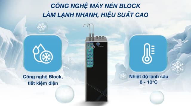 So sánh giá Máy lọc nước RO nóng nguội lạnh Hydrogen Karofi KAD-X69 12 lõi rẻ nhất? - Ảnh 7
