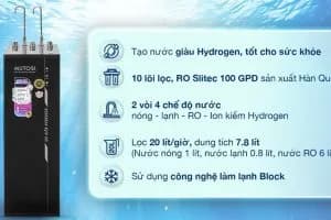 So sánh giá Máy lọc nước RO nóng nguội lạnh Hydrogen ion kiềm Mutosi MP-S1021H 10 lõi rẻ nhất? - Ảnh 13