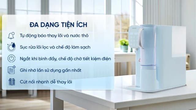 So sánh giá Máy lọc nước RO nóng nguội lạnh Philips ADD6912BL/90 2 lõi rẻ nhất? - Ảnh 3