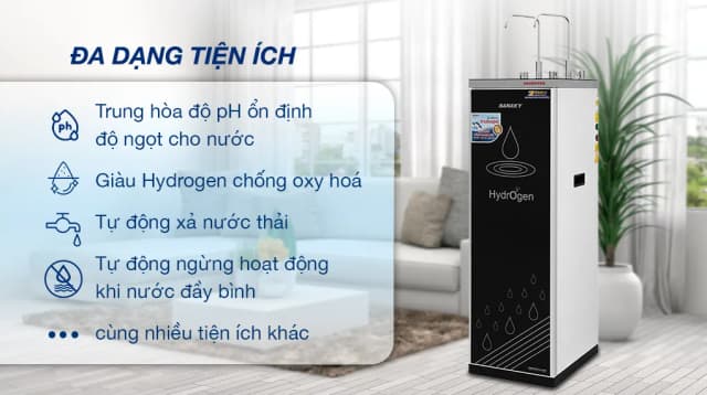 So sánh giá Máy lọc nước RO nóng nguội lạnh Sanaky Inverter VH102HP3 11 lõi rẻ nhất? - Ảnh 11