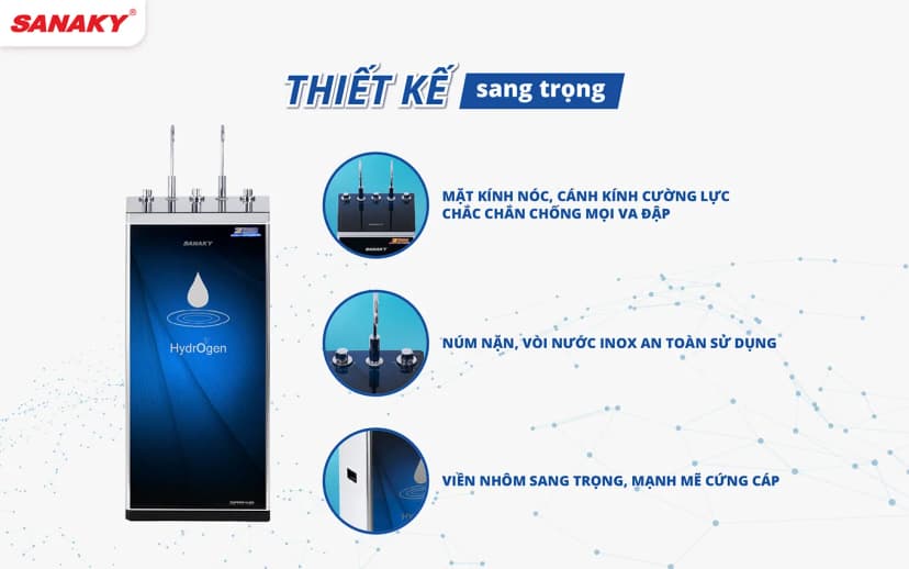 So sánh giá Máy lọc nước RO nóng nguội lạnh Sanaky Inverter VH202HY3 11 lõi - Tìm sản phẩm giá rẻ nhất - Ảnh 16