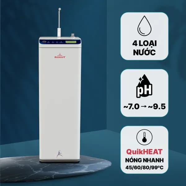 So sánh giá Máy lọc nước RO nóng nguội Hydrogen ROBOT HydroMegaPlus-9X 9 lõi rẻ nhất? - Ảnh 15