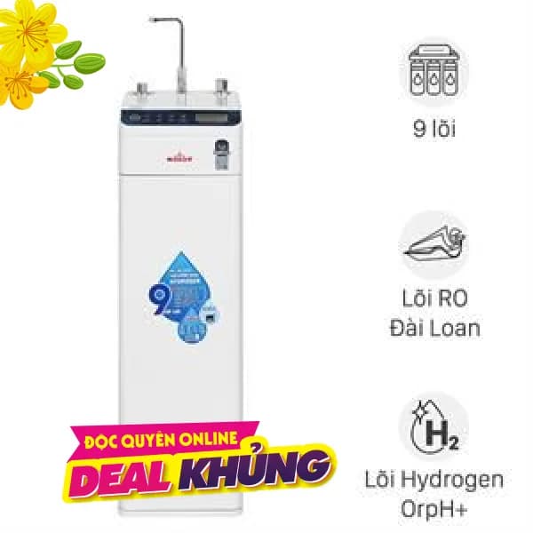 So sánh giá Máy lọc nước RO nóng nguội Hydrogen ROBOT HydroMegaPlus-9X 9 lõi rẻ nhất? - Ảnh 3