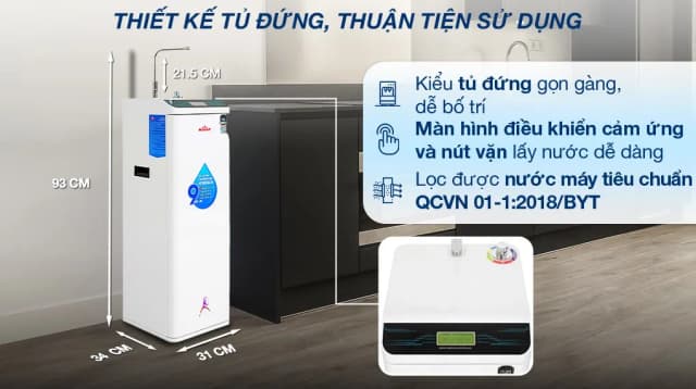 So sánh giá Máy lọc nước RO nóng nguội Hydrogen ROBOT HydroMegaPlus-9X 9 lõi rẻ nhất? - Ảnh 4