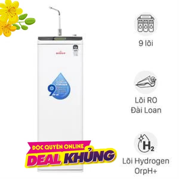 So sánh giá Máy lọc nước RO Hydrogen ROBOT HydroMega-9X 9 lõi rẻ nhất? - Ảnh 3