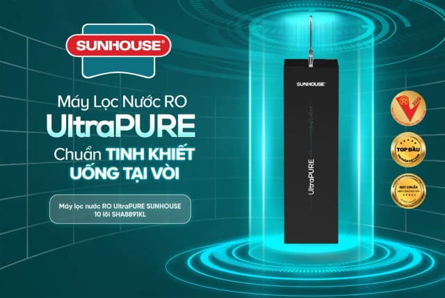 So sánh giá Máy lọc nước RO Hydrogen Sunhouse UltraPURE SHA8891KL 10 lõi rẻ nhất? - Ảnh 3