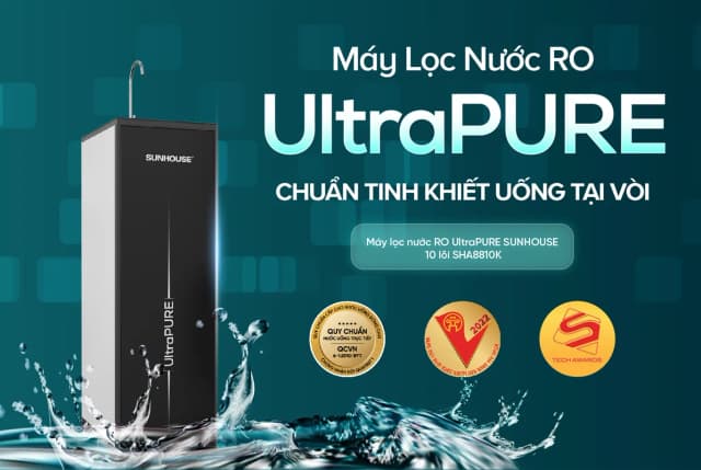 So sánh giá Máy lọc nước RO Hydrogen Sunhouse UltraPURE SHA8810K 10 lõi rẻ nhất? - Ảnh 11
