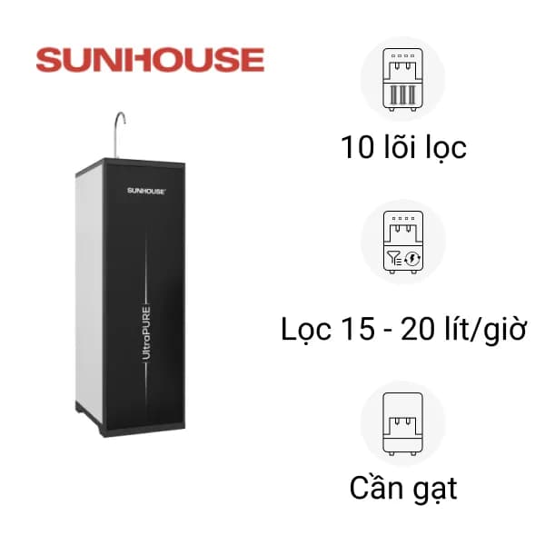 So sánh giá Máy lọc nước RO Hydrogen Sunhouse UltraPURE SHA8810K 10 lõi rẻ nhất? - Ảnh 13