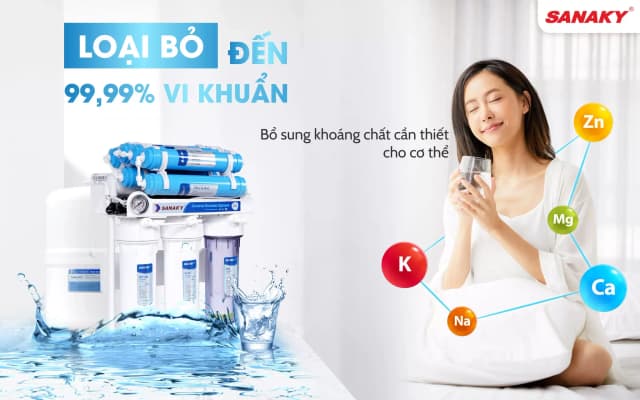 So sánh giá Máy lọc nước RO Hydrogen Sanaky SNK-S1HK68 10 lõi rẻ nhất? - Ảnh 18