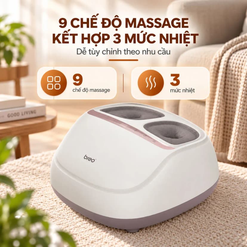 Máy massage chân Breo Foot 3 - Giá rẻ nhất hôm nay - Ảnh 3