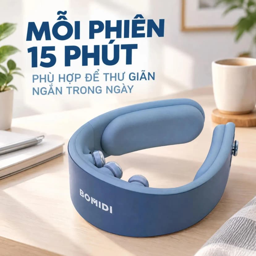 Máy massage cổ Bomidi MP3 - Giá rẻ nhất hôm nay - Ảnh 4