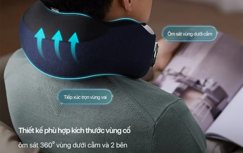 Máy massage cổ Philips PPM3502 - Giá rẻ nhất hôm nay - Ảnh 4