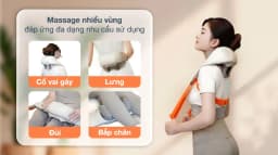 Máy massage cổ vai gáy Kachi MK395 - Giá rẻ nhất hôm nay - Ảnh 4
