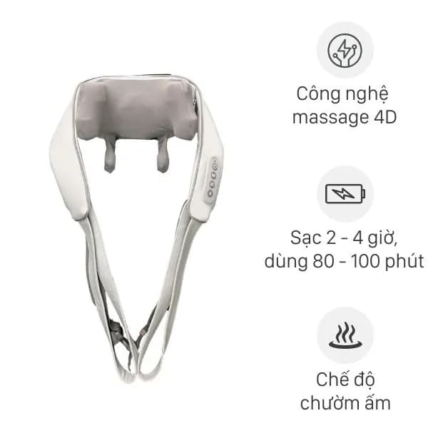 Máy massage cổ vai gáy Poongsan N18-GR - Ảnh 7