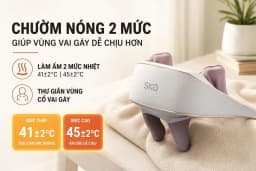 Máy massage cổ vai gáy SKG H5 Mini - Giá rẻ nhất hôm nay - Ảnh 3