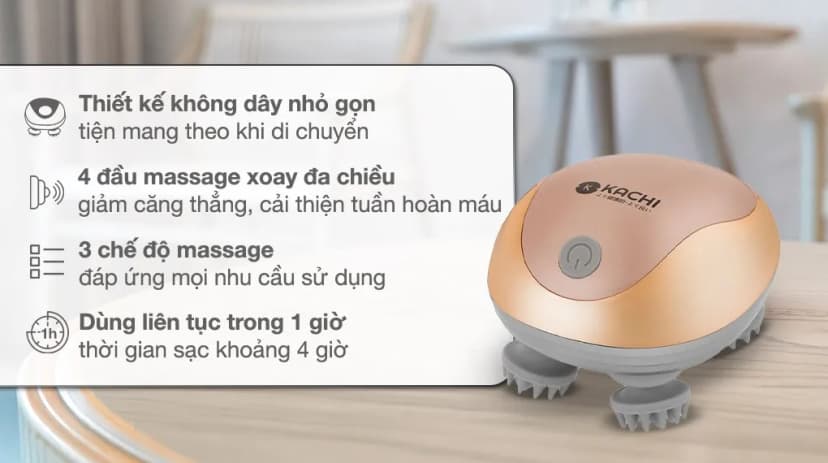 Máy massage đầu Kachi MK399 - Giá rẻ nhất hôm nay - Ảnh 2