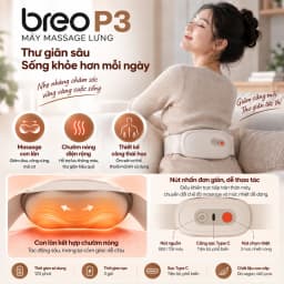 Máy massage lưng Breo P3 - Giá rẻ nhất hôm nay - Ảnh 2