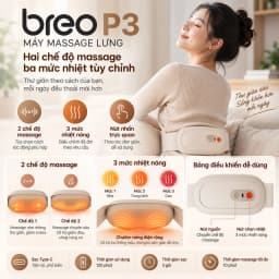 Máy massage lưng Breo P3 - Giá rẻ nhất hôm nay - Ảnh 3
