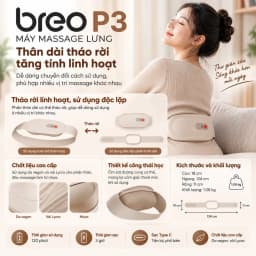Máy massage lưng Breo P3 - Giá rẻ nhất hôm nay - Ảnh 4