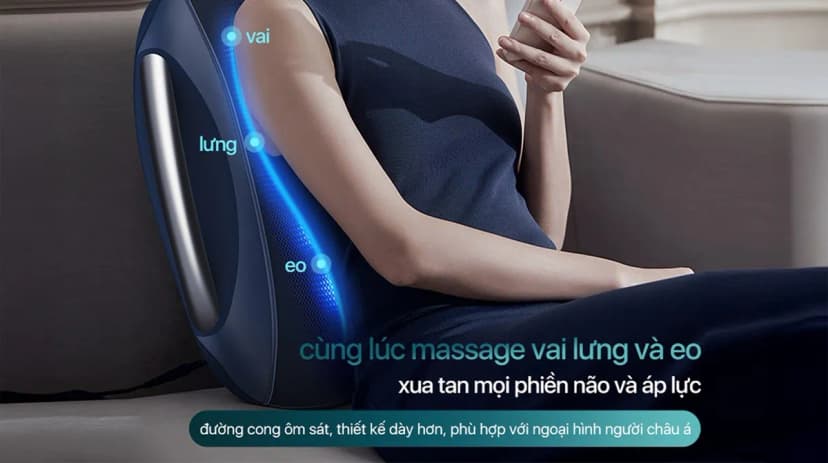 Máy massage lưng Philips PPM4501 - Giá rẻ nhất hôm nay - Ảnh 3
