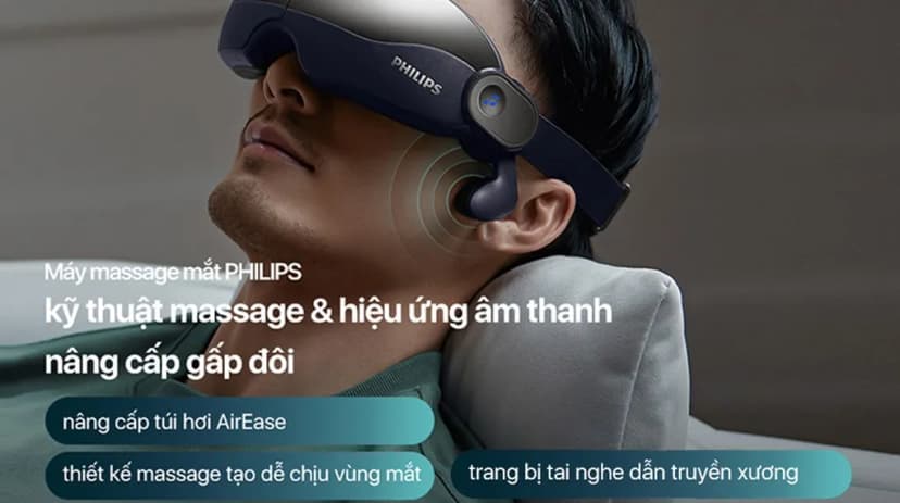 Máy massage mắt Philips PPM2702 - Giá rẻ nhất hôm nay - Ảnh 2