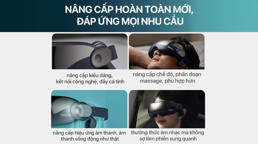 Máy massage mắt Philips PPM2702 - Giá rẻ nhất hôm nay - Ảnh 3