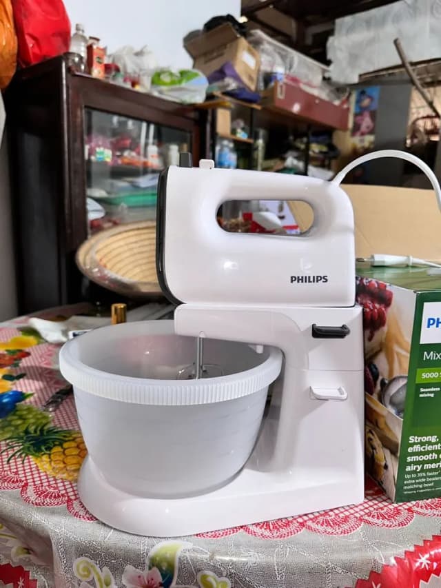 So sánh giá Máy nhồi bột đánh trứng Philips HR3745/00 rẻ nhất? - Ảnh 15