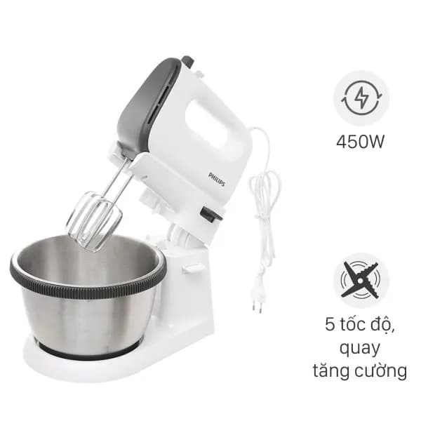 So sánh giá Máy nhồi bột đánh trứng Philips HR3745/00 rẻ nhất? - Ảnh 19