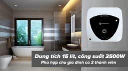 So sánh giá Máy nước nóng gián tiếp Ariston 15 lít 2500W AN3 15 RS MT VN - Tìm sản phẩm giá rẻ nhất - Ảnh 11