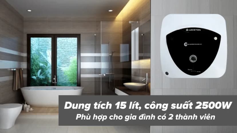 So sánh giá Máy nước nóng gián tiếp Ariston 15 lít 2500W AN3 15 RS MT VN - Tìm sản phẩm giá rẻ nhất - Ảnh 11