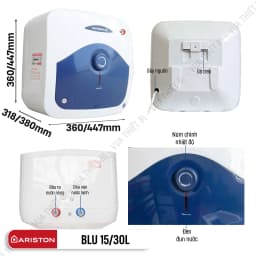 So sánh giá Máy nước nóng gián tiếp Ariston 15 lít 2500W AN3 15 RS MT VN - Tìm sản phẩm giá rẻ nhất - Ảnh 13