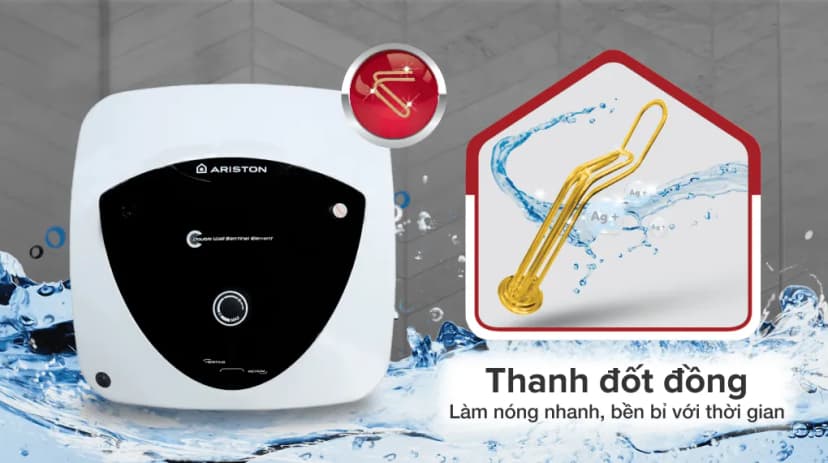 So sánh giá Máy nước nóng gián tiếp Ariston 15 lít 2500W AN3 15 RS MT VN - Tìm sản phẩm giá rẻ nhất - Ảnh 3
