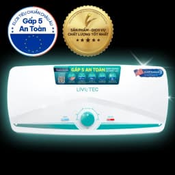 Máy nước nóng gián tiếp Livotec 15 lít 2500W LWH-V15X26