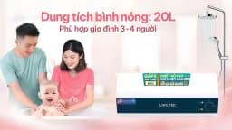So sánh giá Máy nước nóng gián tiếp Livotec 20 lít 2500W LWH-I20X26 - Tìm sản phẩm giá rẻ nhất - Ảnh 9