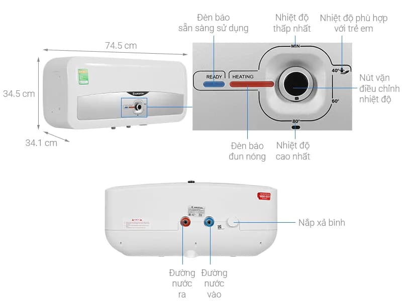 So sánh giá Máy nước nóng gián tiếp Livotec 30 lít 2500W LWH-I30X26 - Tìm sản phẩm giá rẻ nhất - Ảnh 4
