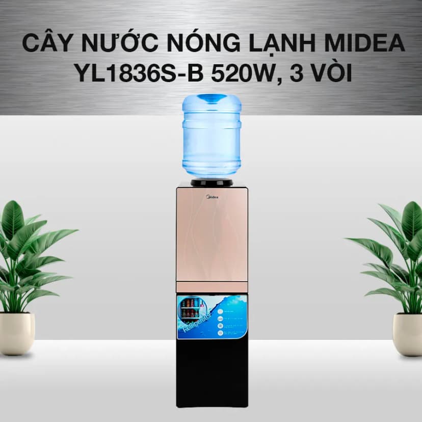 So sánh giá Cây nước nóng lạnh Midea YL1836S-B 520W - Tìm sản phẩm giá rẻ nhất - Ảnh 12