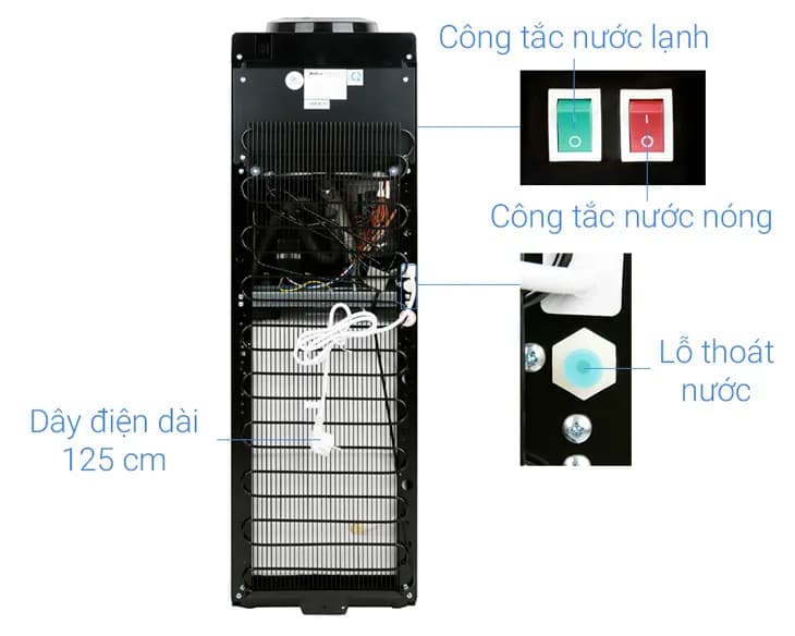 So sánh giá Cây nước nóng lạnh Midea YL1836S-B 520W - Tìm sản phẩm giá rẻ nhất - Ảnh 13