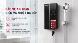 So sánh giá Máy nước nóng trực tiếp Rossi Vello 4500W RVO-450REP - Tìm sản phẩm giá rẻ nhất - Ảnh 4