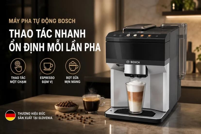 Máy pha cà phê Bosch TPE40307 - Giá rẻ nhất hôm nay - Ảnh 2