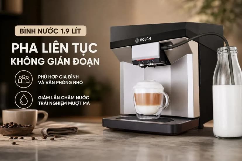 Máy pha cà phê Bosch TPE40307 - Giá rẻ nhất hôm nay - Ảnh 5