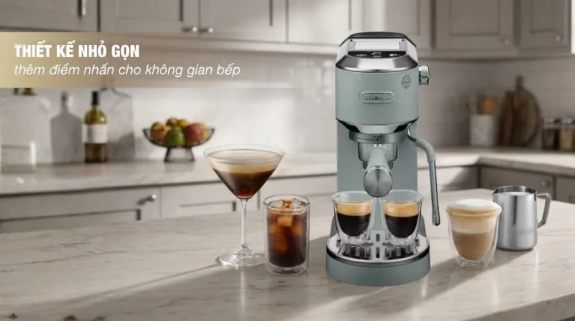 Máy pha cà phê Delonghi EC890.GR - Giá rẻ nhất hôm nay - Ảnh 2