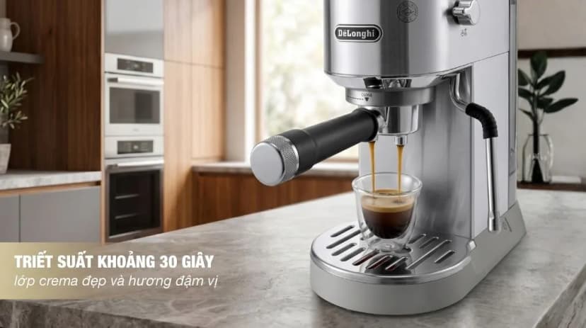 Máy pha cà phê Delonghi EC890.M - Giá rẻ nhất hôm nay - Ảnh 4