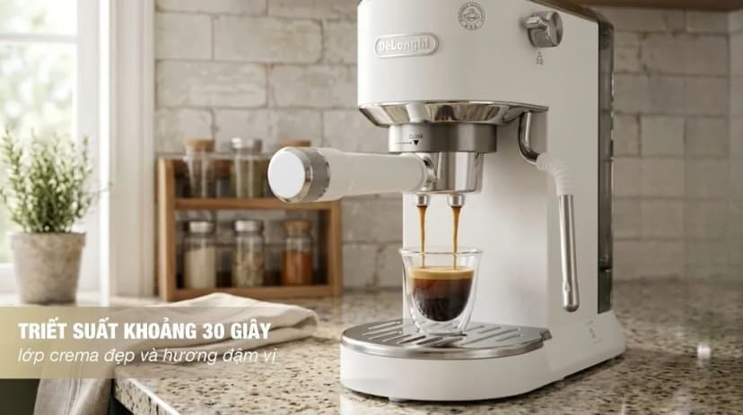 Máy pha cà phê Delonghi EC890.WI - Giá rẻ nhất hôm nay - Ảnh 4