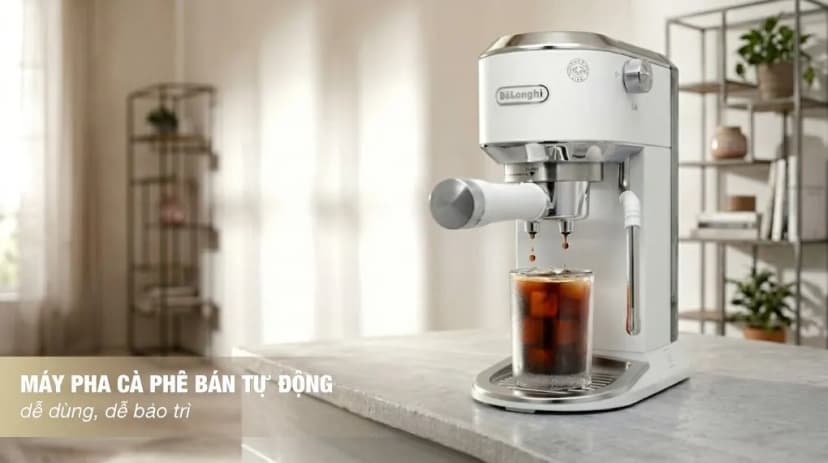 Máy pha cà phê Delonghi EC890.WI - Giá rẻ nhất hôm nay - Ảnh 5