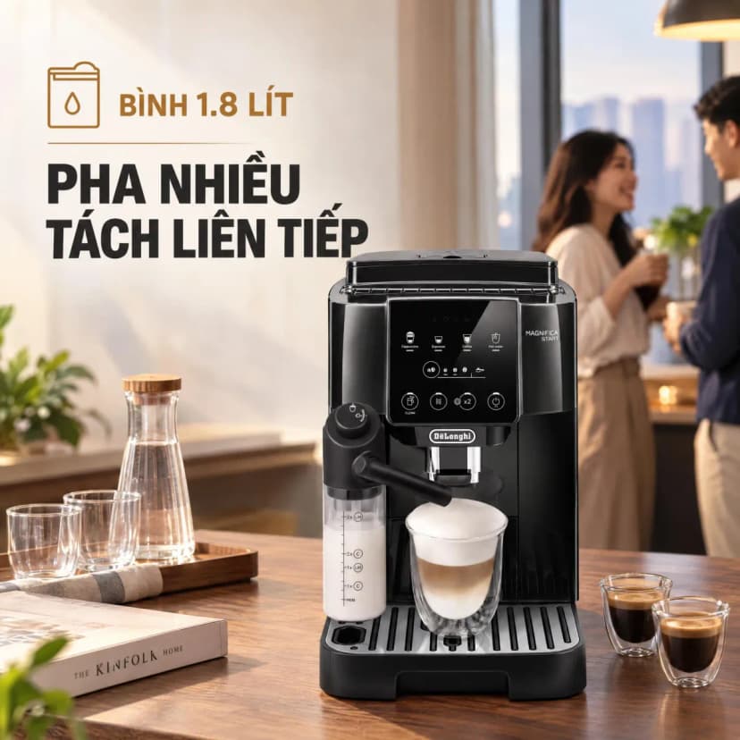Máy pha cà phê Delonghi ECAM220.60.B EX:1 - Giá rẻ nhất hôm nay - Ảnh 3